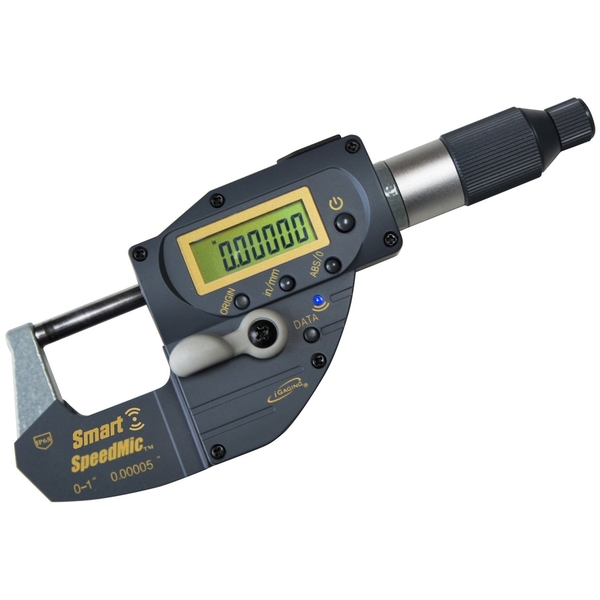 Igaging 0-1" Digital Quick Micrometer, IP65 Coolant Proof with Bluetooth, 35-070-BT1 35-070-BT1